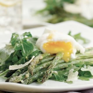 Asparagus w/Poached Eggs